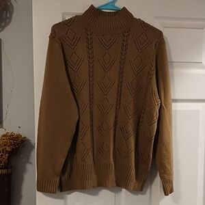 **Make Offer - Planning To Donate ASAP** Brown Turtleneck Sweater